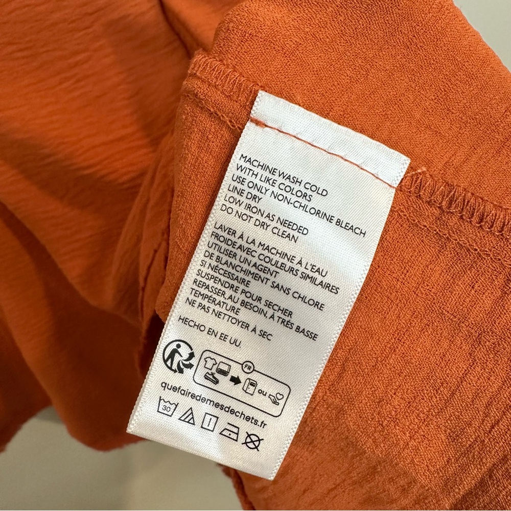 Kimchi Blue Women’s Blair Orange Mini Dress Size M NWOT - Picture 11 of 13